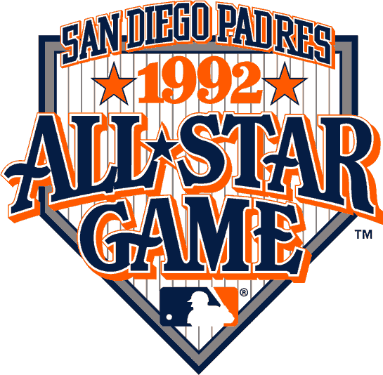 MLB All-Star Game 1992 Primary Logo t shirts iron on transfers